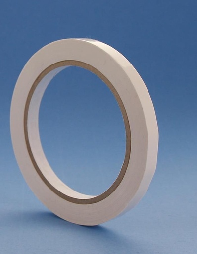 [24401020] ZELFKLEVEND BANDJE PVC VOOR ZEGELLER E7R 9MMX66MM 4ROLLEN