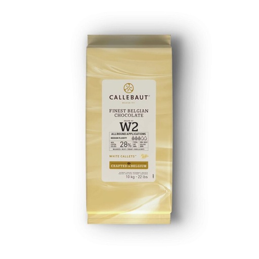[03070246] CALLEBAUT W2NV-01B WIT 28% IN CALLETS 10KG