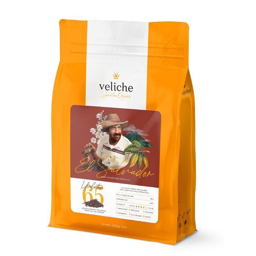 [08053820] 2102779 VELICHE CHOCOLADE ORIGINE USULTAN 65% 10 KG =ZAKJE ***S/CD***
