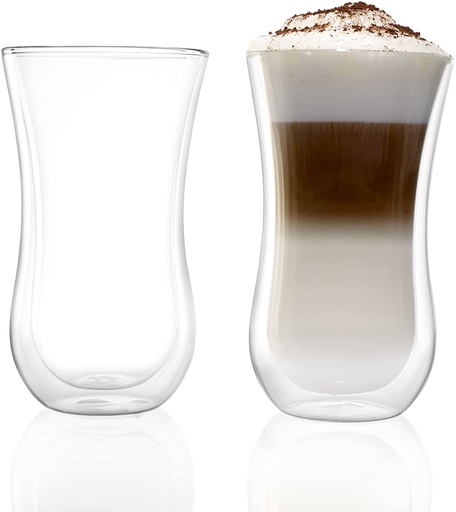 [73603867] STOLZLE DUBBELWANDIGE KOFFIETAS N'MORE 330ML DOOS VAN 2 GLAZEN