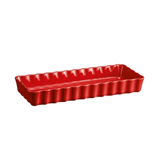 [57690022] EMILE HENRY CINNAMON TART MOLD G.CRU 36XH15CM-RED