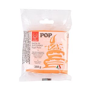 [08050078] MODECOR POP ORANGE SUGAR PASTE 250GR