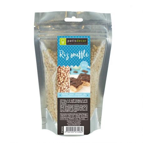 [08075932] GEPOFTE RIJST IN EEN ZAK VAN 50 G