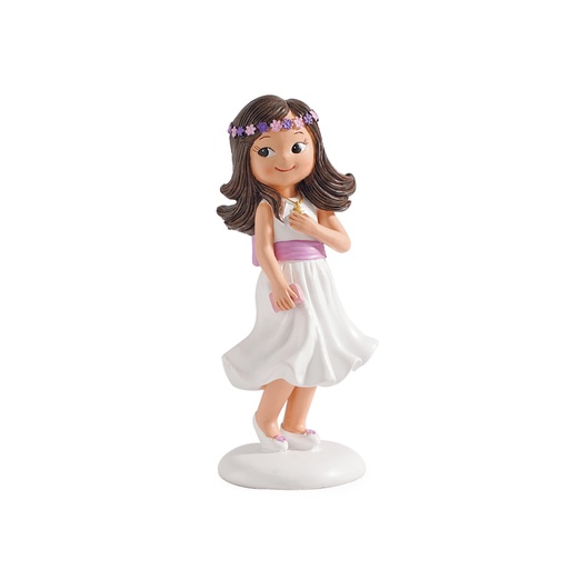 [60800001] COMMUNION GIRL LILOU N°2 6H16CM