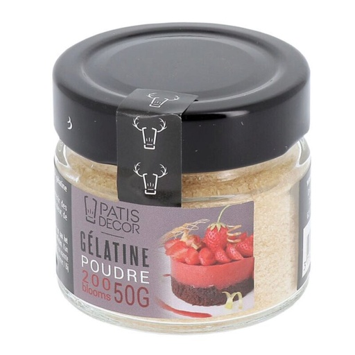 [08075074] PATISDECOR RUNDERGELATINE 200 BLOEMEN POEDER 50GR