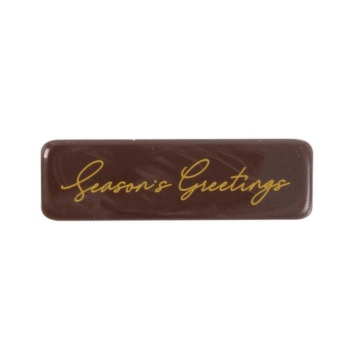 [08054939] 2015253 PLAATJE SEASON'S GREETINGS 4,5X1,3CM 200STKS