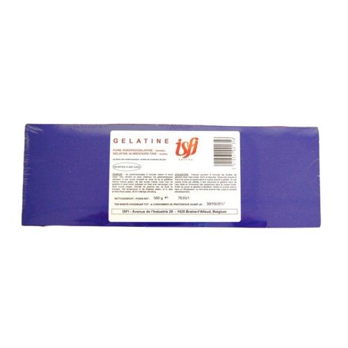 [05100051] ISFI GELATINE BLAADJES BRONS BLAUW 500GR