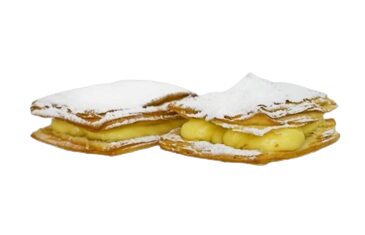 [02030203] PANISTAR 028 SQUARE RAISED CREAM PUFF PASTRY MARGARINE 150X55GR