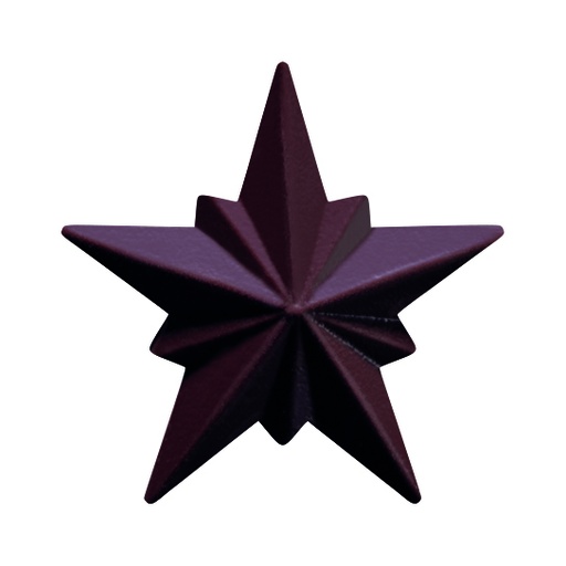 [08058077] 088228 PCB STERREN CN FACETTEN 4,5 CM 80 STUKS ***S/CDE***