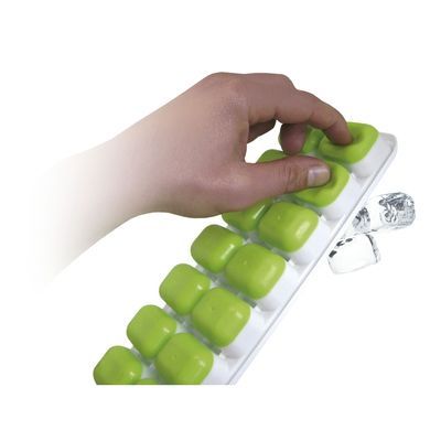 [57659013] VIN BOUQUET 14 PLASTIC/SILICONE ICE CUBES TRAY
