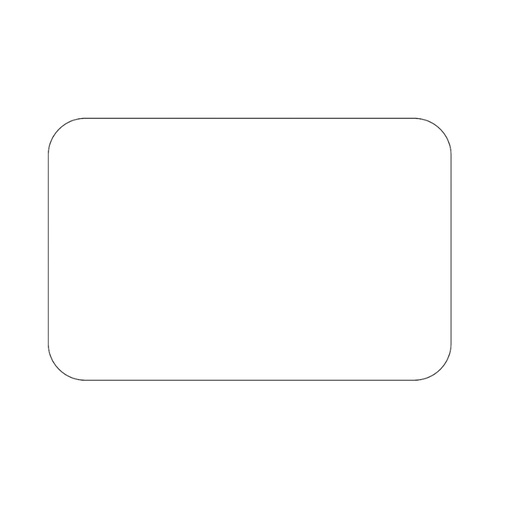 [60180089] SATO ETIQUETTES THERMIQUES BLANCHES AMOVIBLES 6,5X10CM BOITE DE 6 ROULEAUX DE 350PCS