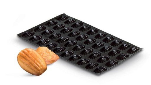 [70408392] FP-01121 FLEXIPAN® ORIGINELE MINI MADELEINE 60X40CM 56EMP 5,2X3,3CM H1,5CM VOL 15ML