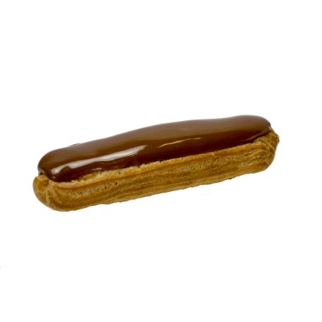 [02100381] ❄️CHOCOLADE ECLAIR GEVULD MET CHOCOLADE 16CM GELPAT 14X110GR