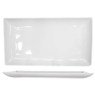 [74410083] C&T ESSENTIALS WIT RECHTHOEKIG BORD 33X18CM - 6695033