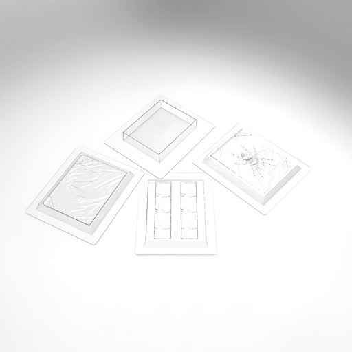 [60700697] 074321 PCB HALLOWEEN GRIMOIRE MOLDS + THERMOFORMED BONE 10X13CM +- 160G 14 PIECES ***s/cd***