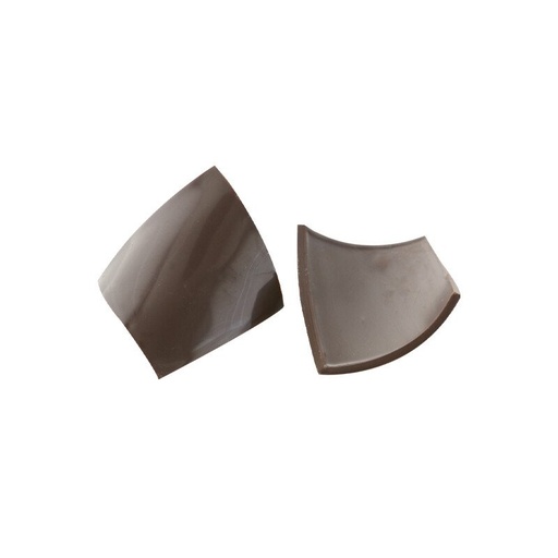 [08054860] 1034914 DARK CURVED PLATE MINI 2.5CM 210PCS