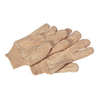 [53161055] PAIR OF SHORT COTTON GLOVES WITH KNITTED CUFFLING FOR DEMOLD