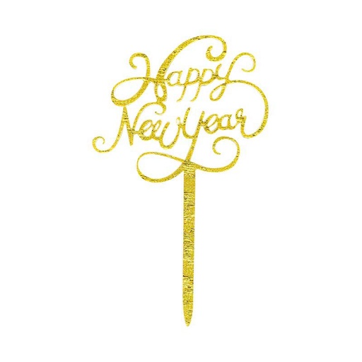 [08030495] 1059845 HAPPY NEW YEAR ON PIC 40PCES ***S/CDE***