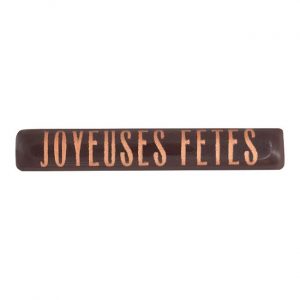 [08056724] 060474 PCB RECHTHOEKEN CN JOYEUSES FÊTES 5X0.8 CM 95 STUKS ***S/CD***