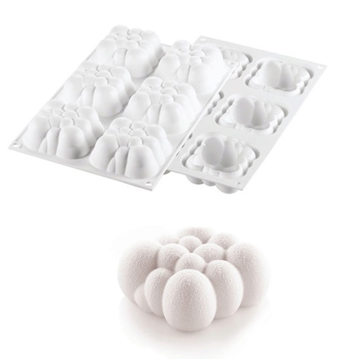 [51657398] SILIKOMART CLOUD 120 MOLD 71 X 71MM H 34 MM VOL 120ML