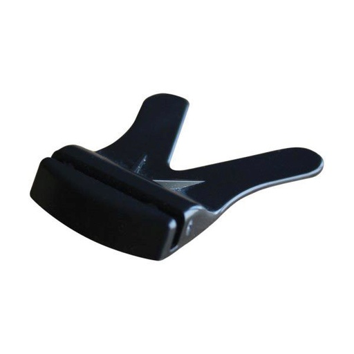 [43606040] BLACK GROOVED SUPPORT PACK OF 25PCS