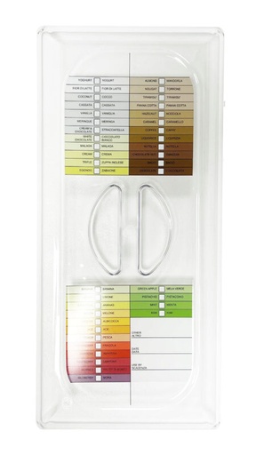 [53914207] POLYCARBONAAT IJSBAK DEKSEL 360 X 165 MM "MET HACCP-LABEL"