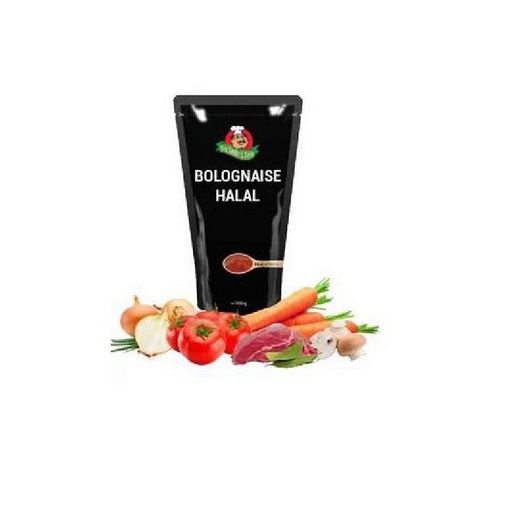 [06100795] SMILING COOK *SAUCE BOLOGNAISE PUR BOEUF 1KG HALAL