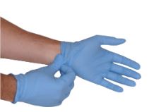 [53162027] BLUE NITRILE GLOVES SIZE S POWDER-FREE 100PCS