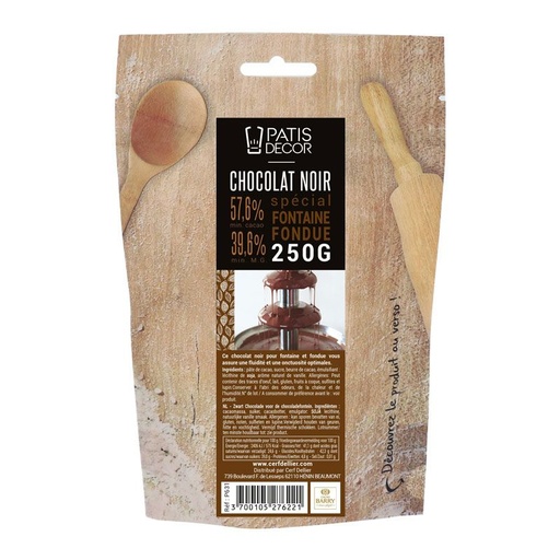 [08075533] DARK FOUNTAIN CHOCOLATE 250G