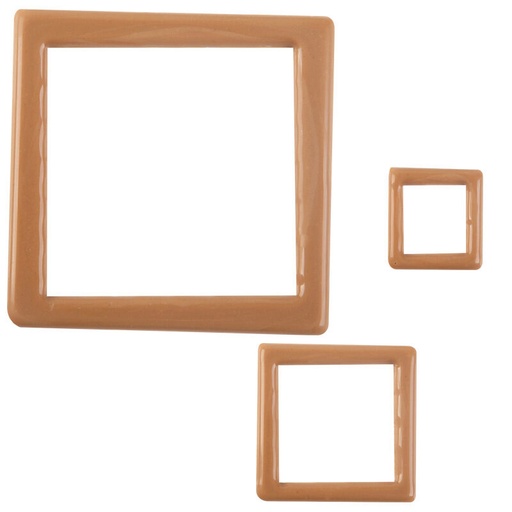 [08034224] 2034354 ASSORTIMENT CARAMEL FRAMES 59 STUKS ***OP BESTELLING*** *NA EINDE VOORRAAD*