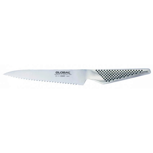 [57661644] GLOBAL GS14 UNIVERSEEL GEKATTEERD MES 15CM