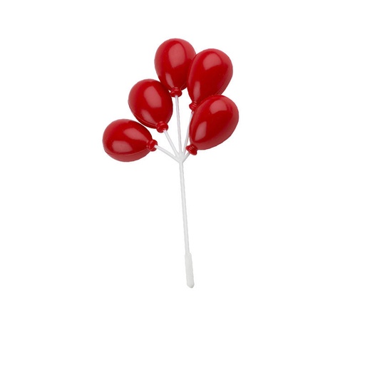 [08081441] *FF*1080308 BALLONS ROUGES 72PCES***S/CD***