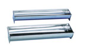 [51843603] BLIKKEN BOOMSTAMVORM MET RECHTE RANDEN, 35 X 8 CM, H5,5 CM