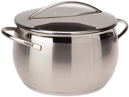 [55042104] LACOR BELLY STAINLESS STEEL CASSEROLE 24CM 7.0L A/C