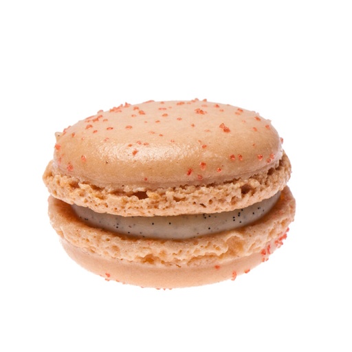[02060227]  M&A SWEET MACAROONS VANILLA-TONKA-STRAWBERRY Ø 4.5CM 70X20GR