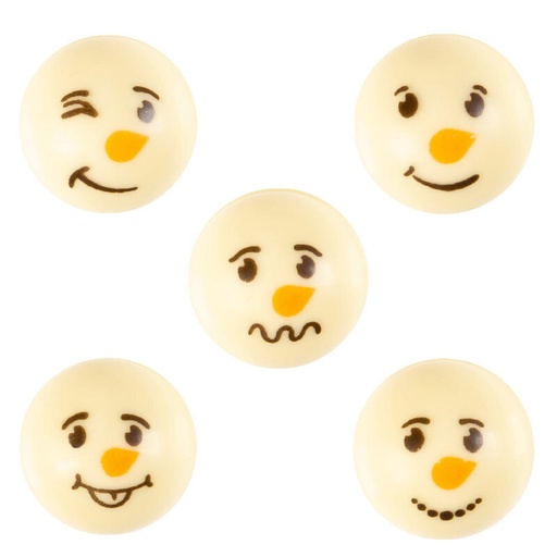[08082176] 2015845 ASSORTIMENT TETE BONHOMME DE NEIGE 28MM 96 PCES