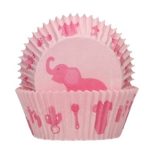 [70407304] FUNCAKES CUPCAKE MUFFINVORM BABY GIRL48 STUKKEN =BLISTER