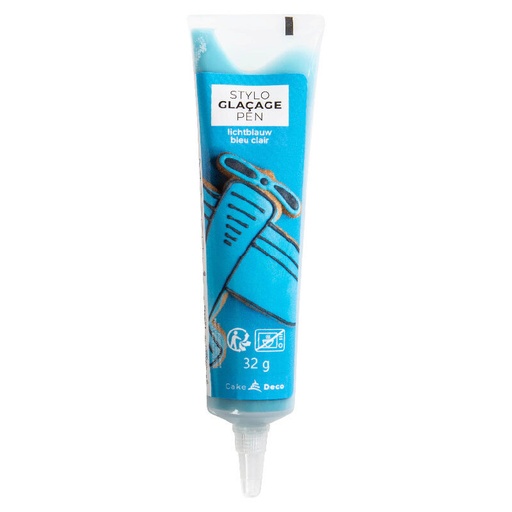 [08054230] *FF*1039796 STYLO SUCRE BLEU CLAIR POUR ÉCRITURE 32G