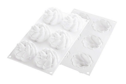 [51657494] SILIKOMART FLOWER MOLD 90 N. 6 FLOWER Ø99 H 35 MM
