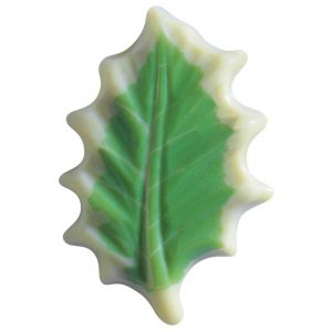 [08056639] 060264 PCB FEUILLES DE HOUX ORGE 5,5X3,7 CM 45PCES***S/CD***