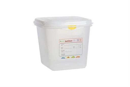 [57663435] GASTRONOX BOITE 1/6-150MM 2,6L COUVERCLE ET CLIPS