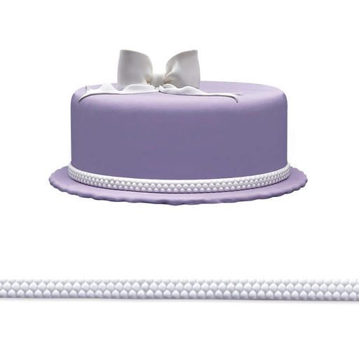 [08081085] *FF*1059939 RUBAN EN SUCRE MINI AVEC MOTIF BOUTON 4X 1.25M ***S/CDE***
