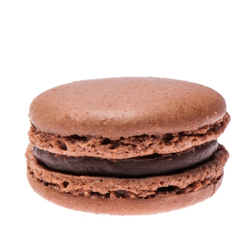 [02060140] M&A SWEET MACAROONS INTENSE CHOCOLATE Ø 4.5CM 70X20GR