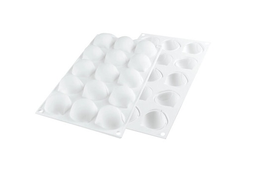 [51657256] SILIKOMART IJSBRUINE VORM 30 47X48H 25MM CURVFLEX WIT