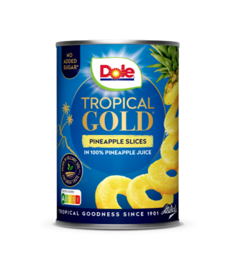 [01010121] ANANAS 10 TRANCHES TROPICAL GOLD DOLE 567GR