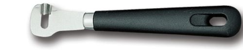 [55079167] FISCHER LEFT-HANDED STAINLESS STEEL GROOVE BLACK HANDLE