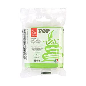 [08050076] MODECOR POP GREEN SUGAR PASTE 250GR