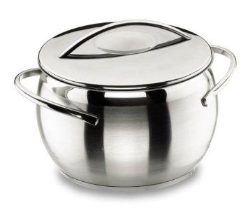 [55042100] LACOR BELLY STAINLESS STEEL CASSEROLE 16CM 2.2L A/C***SCDE***