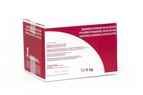 [03030692] EXTRA 50% ALMOND GRINDING ATLAS RED CARDBOARD 6KG