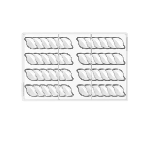 [51661536] SILIKOMART MOULE A PRALINES TRITAN CH040 RIFLESSO B N.24 12X2,5XH1,3CM